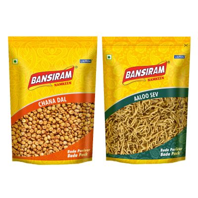 Bansiram CHANA DAL (400 g) AND AALOO SEV (375 g) 