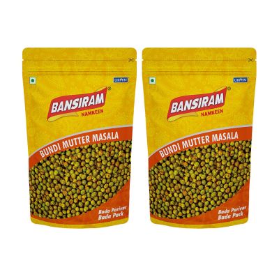 Bansiram BUNDI MUTTER MASALA (2 x 375 g)