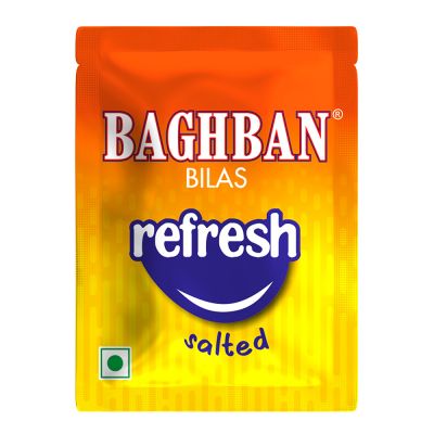 Baghban Bilas Refresh Salted - Mouth Freshener (60 Pouch Pack)