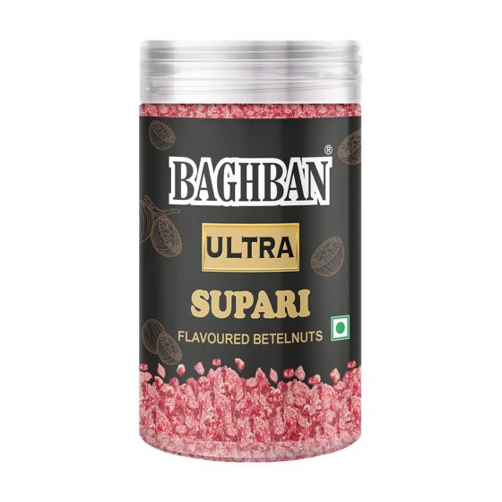 Baghban Ultra Supari Flavoured Betelnuts | Premium Mouth Freshener (135g)