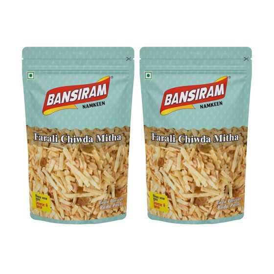 Bansiram FARALI CHIWDA MITHA (2 x 350 g)