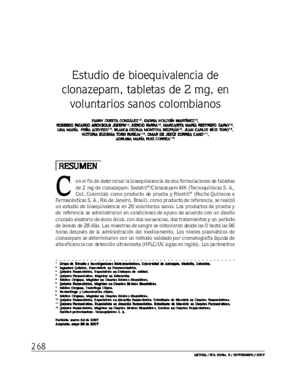 Rivotril 2 mg 100 tabletas precio